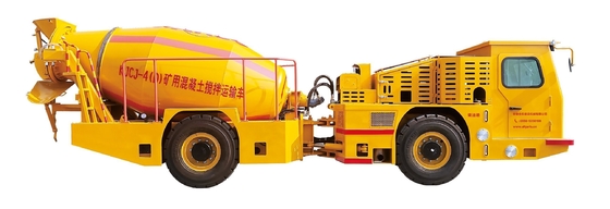 kopen 4 kubieke meter gearticuleerde betonmenger mijnbouw betonmengtruck KJCJ-4D online manufacture