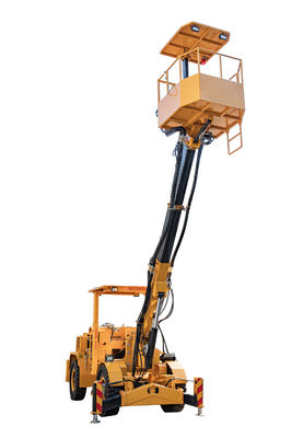 Hoog efficiënte ondergrondse boomlifter Lifting Work Platform Mining Utility Vehicles