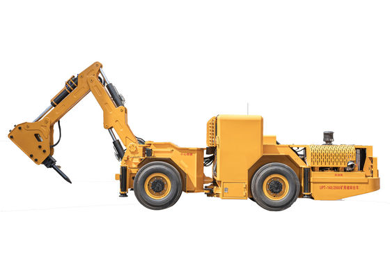 Hoogwaardige ondergrondse mobiele rotsbreker Mining 13500kg UPT-140/2000