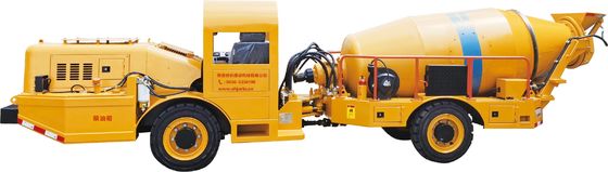 2.6 Kubikmeter Aanpassing Mijnbouw Betonmixer Truck Voor Tunnelbouw