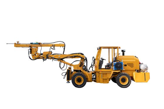 Dieselmotor Ondergrondse mijnboormachine Bank Crest Boormachine